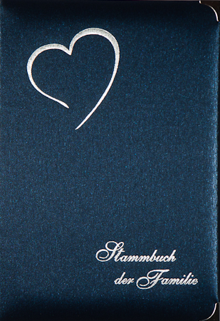 Stammbuch Heart-Metallic