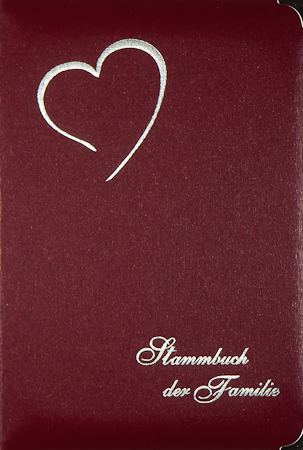 Stammbuch Heart-Metallic